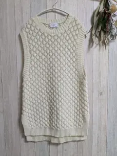 マレットメット　malet met ポコポコニットベスト