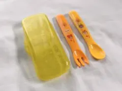 [美品]アンパンマン　スプーンフォークセット