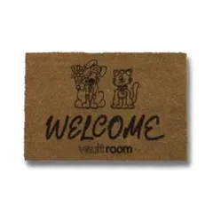 vaultroom KEY DOG&KEY CAT DOOR MAT ドアマット