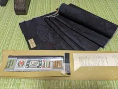 本場結城紬 反物 正絹 証紙付き 着尺 未仕立て 新品のサムネイル