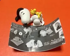 スヌーピーガチャガチャ☆スヌーピーとウッドストック