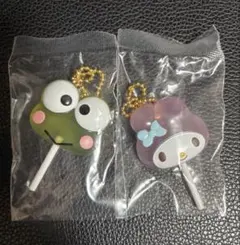 サンリオ カラフルキャンディチャーム マイメロ けろけろけろっぴ 2個