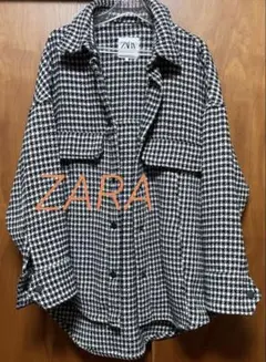 【美品】ZARA ザラ　ツイード調　ウールジャケット