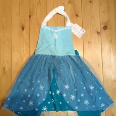 アナと雪の女王　エルサ エプロン 110-120サイズ