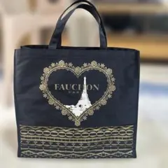 FAUCHON エッフェル塔デザイン トートバッグ