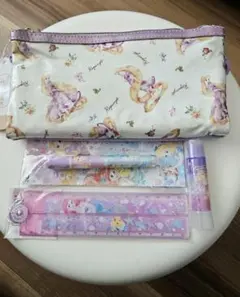 ラプンツェル ペンケース&スティックのりセット