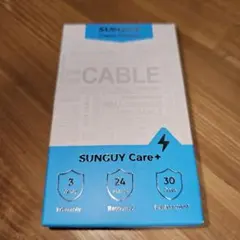 SUNGUY USB充電ケーブル Type-C Micro対応 0.3m