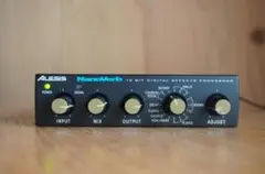 【中古】Alesis「NanoVerb」ACアダプター、Foot Switch付