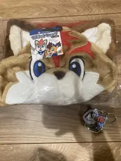 マスコットキャップとキーホルダーセット