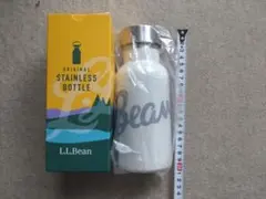 L.L.Bean ステンレスボトル ホワイト 箱付き　ノベルティのサムネイル
