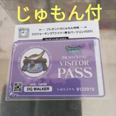 ドラクエウォーク　じゅもん付