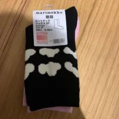 marimekko HEATTECH キッズ靴下 2Pセット 16-20cm