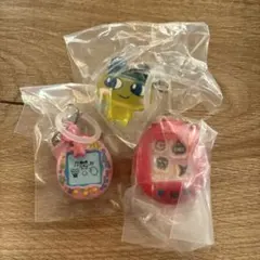 たまごっち　シャカシャカチャーム　めじるしアクセサリー　3点セット