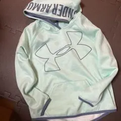 Under Armour フード付きパーカー ミントグリーン 130サイズ