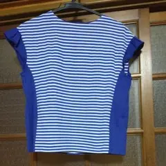 nano・universe ボーダー カットソー