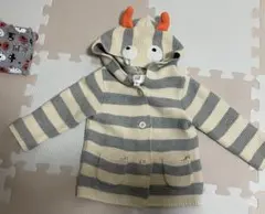 GAP モンスター風フードカーディガン