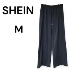 ★新品未使用★SHEIN ブラック ワイドイージーパンツ M