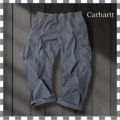 986/Carharttカーハートリラックスフィットワークカーゴパンツ46x30