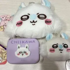 ちいかわ モモンガ キーホルダー ポーチ がま口財布 フィギュア - メルカリ