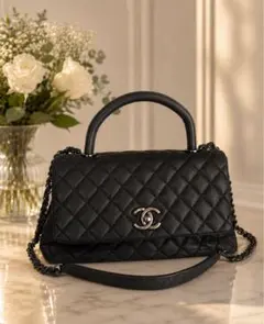 CHANEL ハンドバッグ ココハンドル29トップハンドル　キャビアスキンのサムネイル