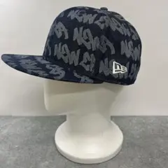 NEW ERA 9THIRTY 総柄ロゴ デニム キャップ　ニューエラー2026