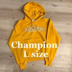 Champion ADLPHI UNIVERSITY パーカー Lサイズ