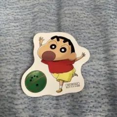 【非売品】クレヨンしんちゃん ボーリング ステッカー シール　ROUND1