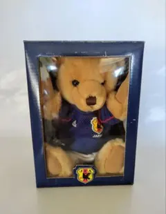 adidas サッカー日本代表 テディベア ぬいぐるみ 2002 - メルカリ