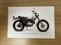 【YAMAHA】1968 TRAIL 250 DT-1 ポストカードのサムネイル