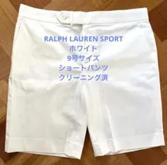 Ralph Lauren Sport ホワイトショートパンツ 9号クリーニング済のサムネイル