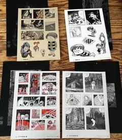 水木しげる　シールくじ　ゲゲゲの鬼太郎、墓場鬼太郎セット