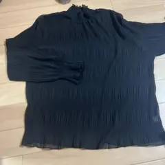 シースルートップス　黒