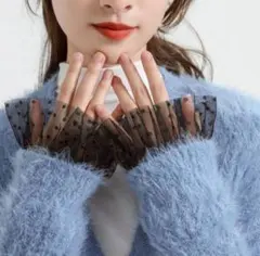 送料無料★つけ袖 和装 着物 レース アームカバー おしゃれ カジュアル 白