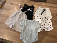 ベビー服　セット売り　5着セット　ソフトチーズ　ブリーズ　アンドミニョン