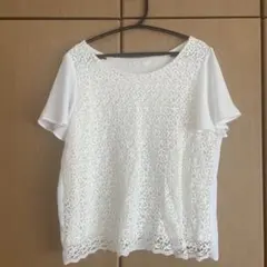 any SiS シフォンブラウス　半袖　Mサイズのサムネイル