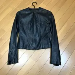 オールドギャップ　レザージャケット　本革　ブラック