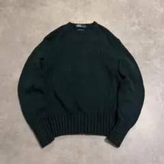 Ralph Lauren 90s cotton knit Green