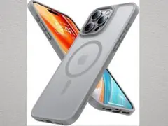 TORRAS iPhone 16 Pro Max ケース 半透明 チタングレー