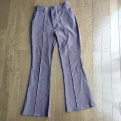 GRL フレアパンツ Sサイズ パープル