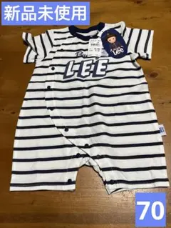 《新品未使用》LEEベビーロンパース70