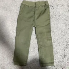 petit main ロングパンツ　90サイズオリーブグリーン