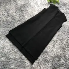 classicalelf【S】黒 ノースリーブ ロングワンピース 大人風 春夏◎