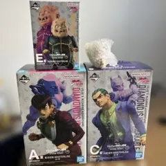 ジョジョの奇妙な冒険 MASTERLISE フィギュア 一番くじ A賞C賞E賞