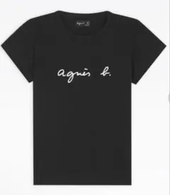agnès b. ブラック Tシャツ サイズ3 レディース