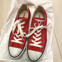 【25cm】コンバース CONVERSE オールスター OX スニーカー レッド