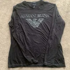 AJ Armani Jeans 黒　長袖　ＸＬのサムネイル