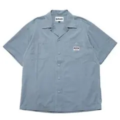 Schott ワークシャツ Lサイズ サックスのサムネイル