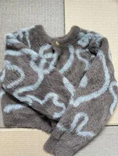 Kastane グラフィティニットカーディガン