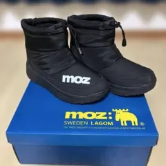 moz モズ スノーブーツ　メンズ　 Mサイズ ブラック