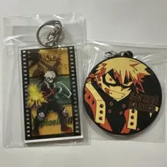 僕のヒーローアカデミア ヒロアカ 爆豪勝己 アクリルキーホルダー ラバーコースタ